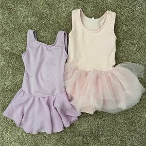 Adorable Tiny Dancer Ballet Bundle - Soft Pink & Lavender in size 4-6, 90